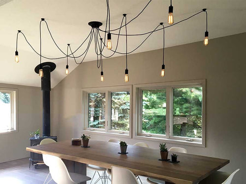 9 Pendant Swag Chandelier  light fixture