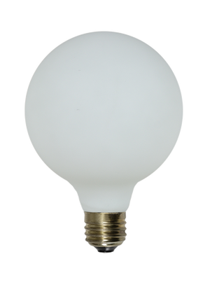 Bulb: LED - Porcelain Matte White 5" Globe