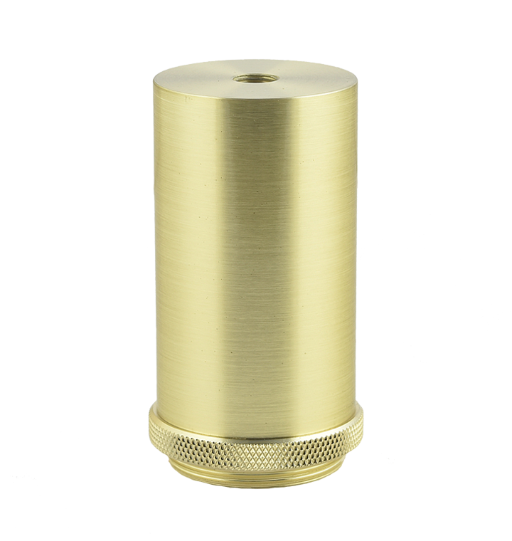 Modern Threaded Brass Socket