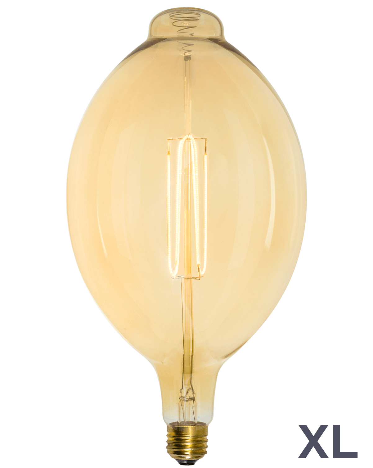 Bulb: LED XL Amber 14" Globe Hangout Lighting 