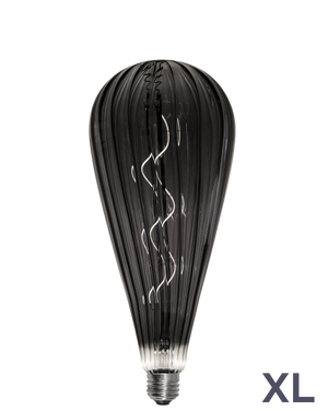 Bulb: LED XL Smoke Lined Teardrop Hangout Lighting 