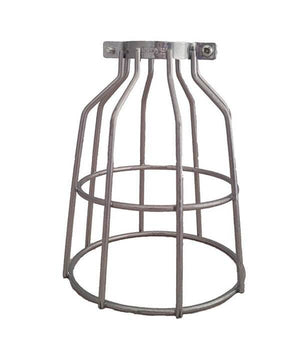 Steel Round Light Bulb Cage Hangout Lighting 